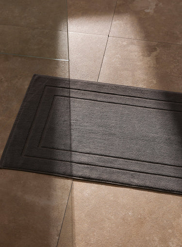 Turkish cotton bath mat